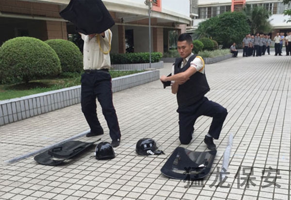 贵港保安反恐防暴培训