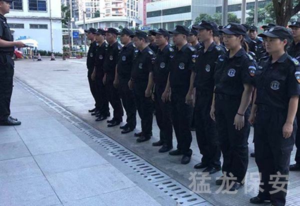 桂林保安训练考核